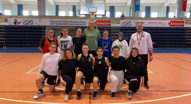 ERÜde Kız Basketbol Takımı seçmeleri yapıldı