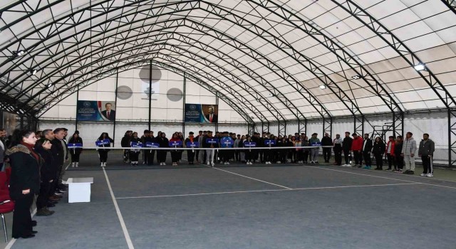 Şırnakta tenis bölge müsabakasına 145 sporcu katılıyor