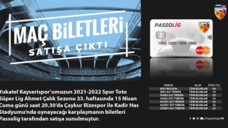 Kayserispor-Rizespor maçının bilet fiyatları belli oldu