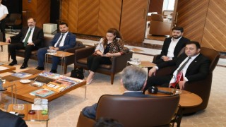 Başkan Palancıoğlu, Başkan Yalçını ziyaret etti