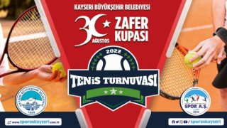 Büyükşehir Spor A.Ş.den 30 Ağustos Zafer Kupası Tenis Turnuvası