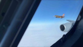 MSB, NATO Entegre Hava Füze Savunması faaliyetinde görev yapan uçakların görüntülerini paylaştı