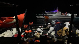 Ayvacık açıklarında 106 kaçak göçmen kurtarıldı