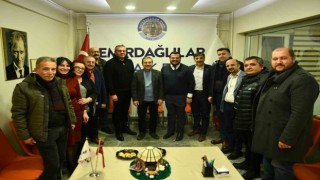 Başkan Ataçtan Emirdağlılar Vakfına ziyaret