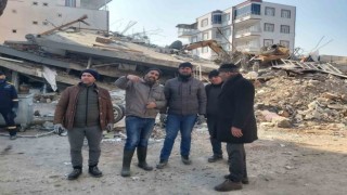 Başkan Ertürk, Adıyamanda deprem bölgesinde