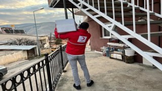 Bayburt Kızılay Şubesi deprem bölgesine gitmek üzere hazırlıklarını sürdürüyor