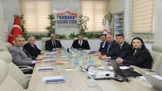 KUDAKA Yönetim Kurulu Vali Makas başkanlığında Erzurumda toplandı