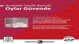 Ankara Barosundan avukatlara sandık güvenliği eğitimi