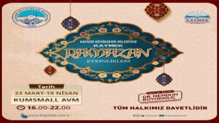 Büyükşehir KAYMEKten Ramazana özel etkinlikler