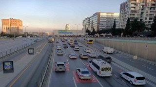 İstanbulda trafik yoğunluğu yüzde 78e çıktı