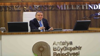 Antalya Büyükşehirin 2022 Faaliyet Raporu kabul edildi