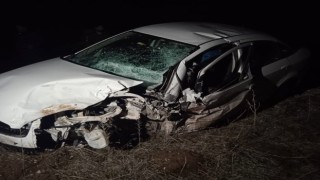 Bayburtta trafik kazası: 2 yaralı