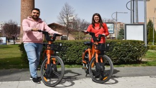 Tepebaşı Belediyesinden istasyondan bağımsız elektrikli bisiklet, Tripy