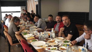 Kayserispor ile Ankaragücü yöneticileri, yemekte buluştu