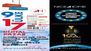 Nice4Home kolay e-ihracatın kapılarını 21 Ekim’de Kayseri’de açıyor