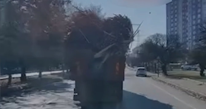 Kayseri'de Trafikte Tehlikeli Yolculuk Yapan Sürücüye Ceza