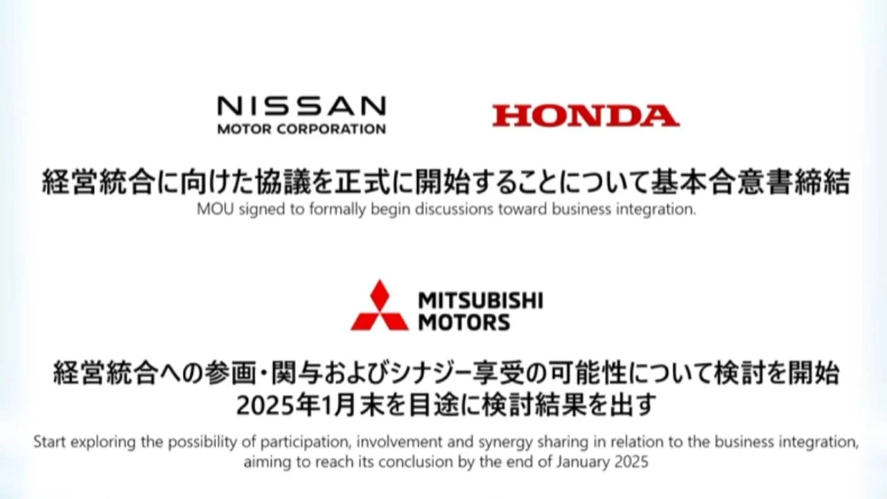 Japon Otomotiv Devlerinden Sürpriz Birleşme Kararı