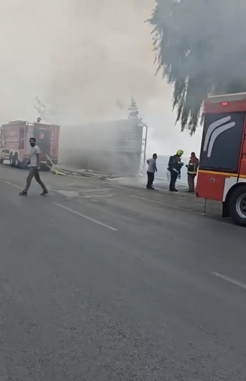OSB’de kâğıt fabrikasında yangın