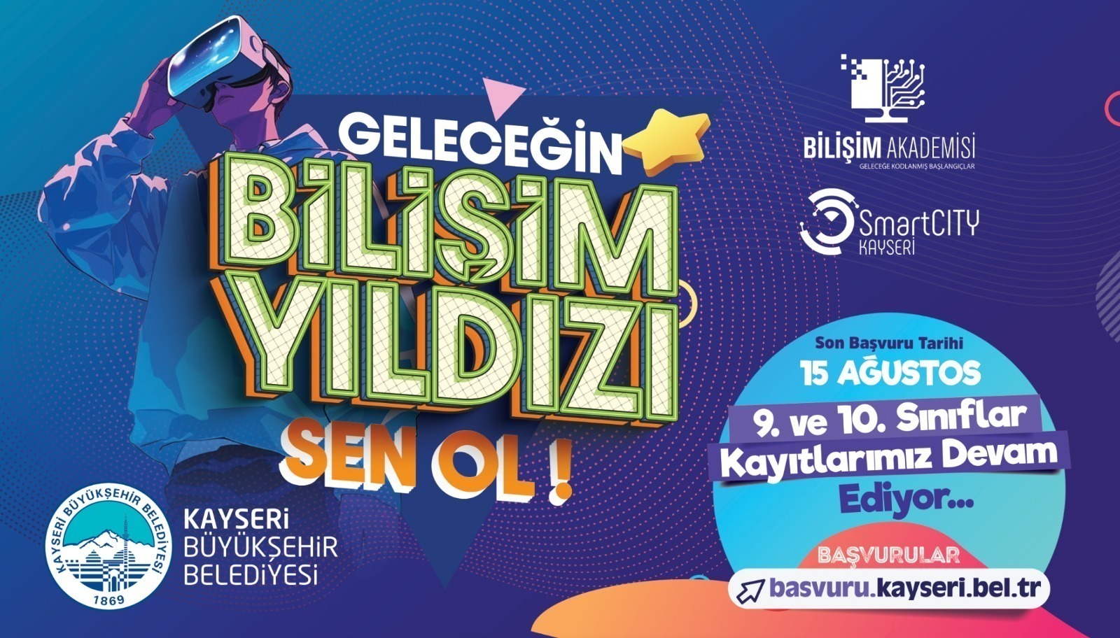 Büyükşehir’in Bilişim Akademisi’ne başvurular uzatıldı