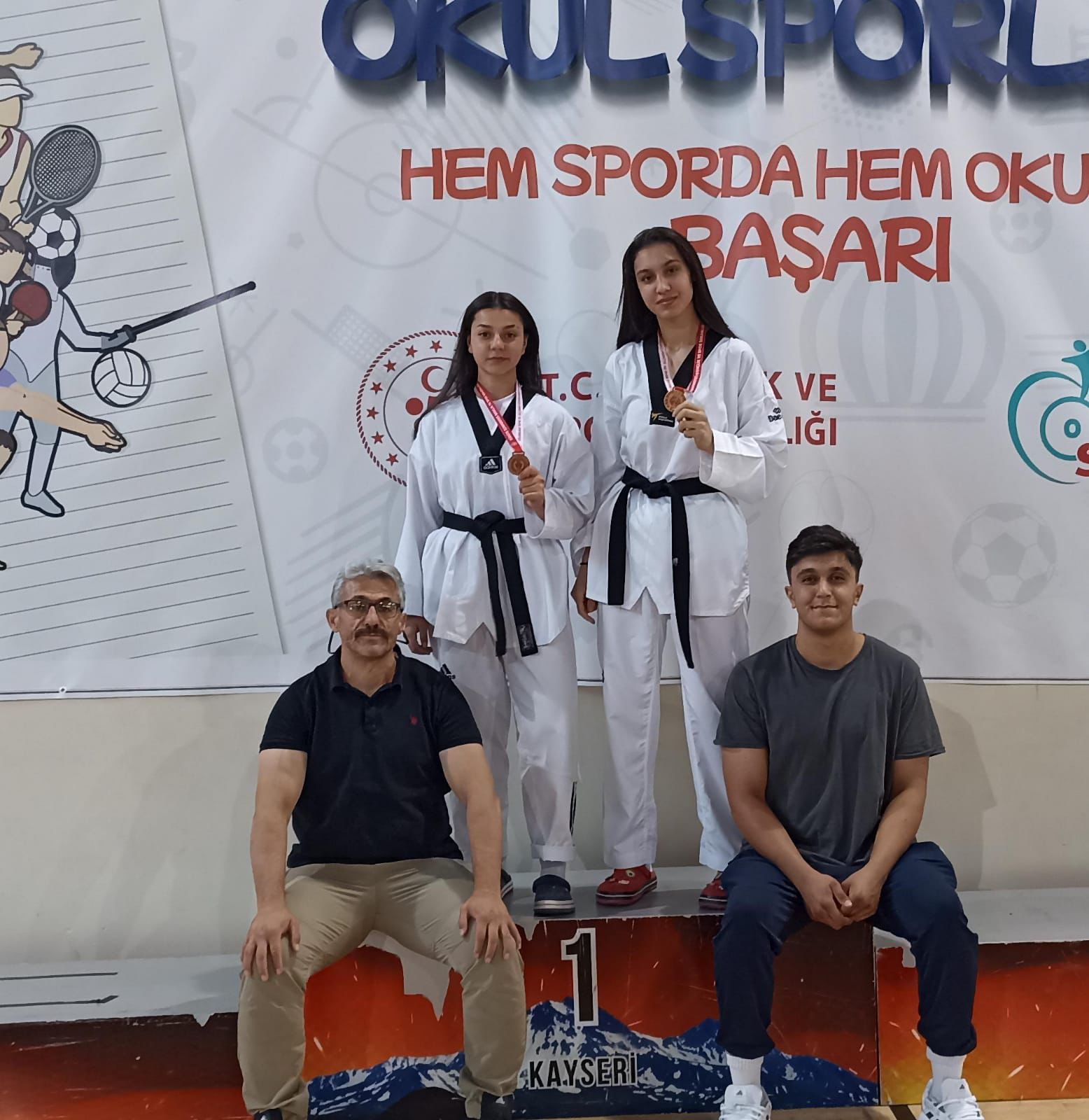 ERVA sporcusundan Taekwondo şampiyonluğu
