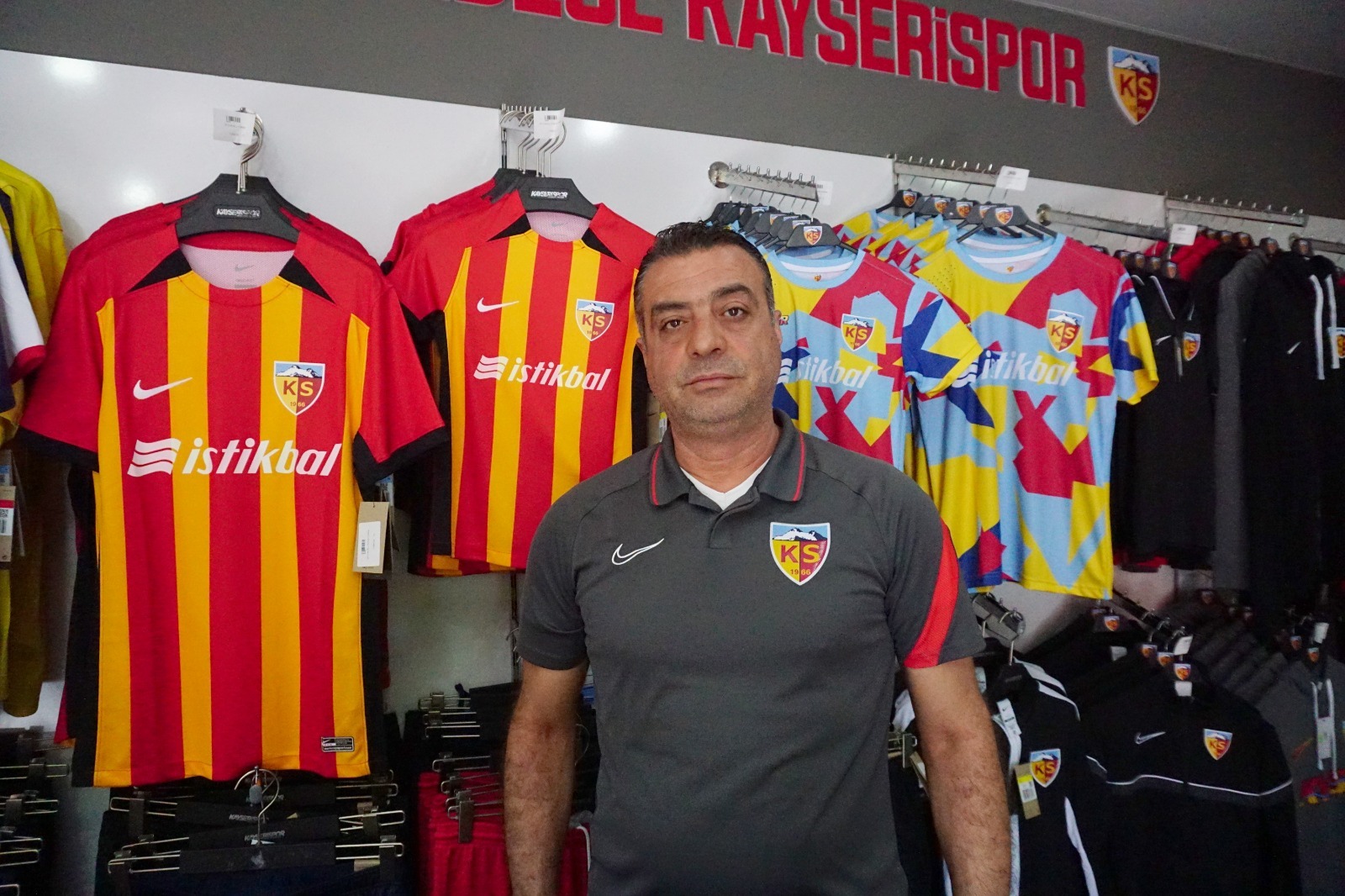 Kayserispor Store’ye yeni sezon ürünleri gelmeye başladı