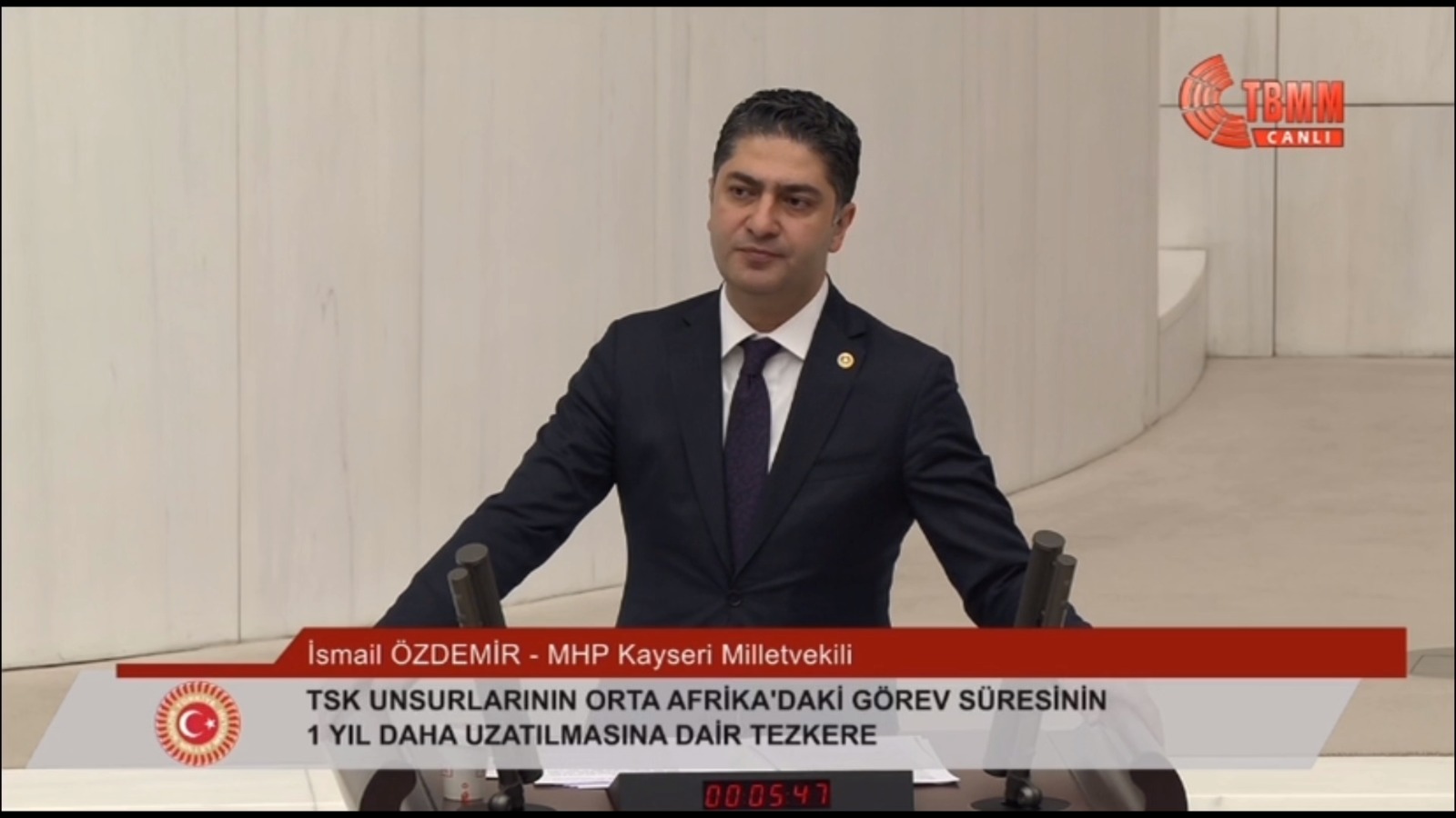 MHP’li Özdemir, “Türk milleti Afrika’da yabancı değildir”