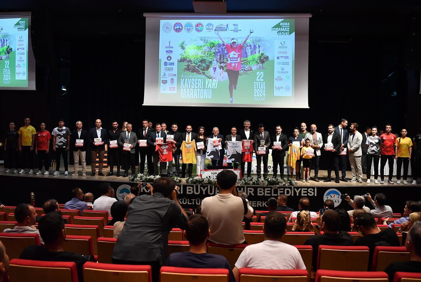 4’üncü Uluslararası Kayseri Yarı Maratonu Tanıtım Toplantısı gerçekleştirildi