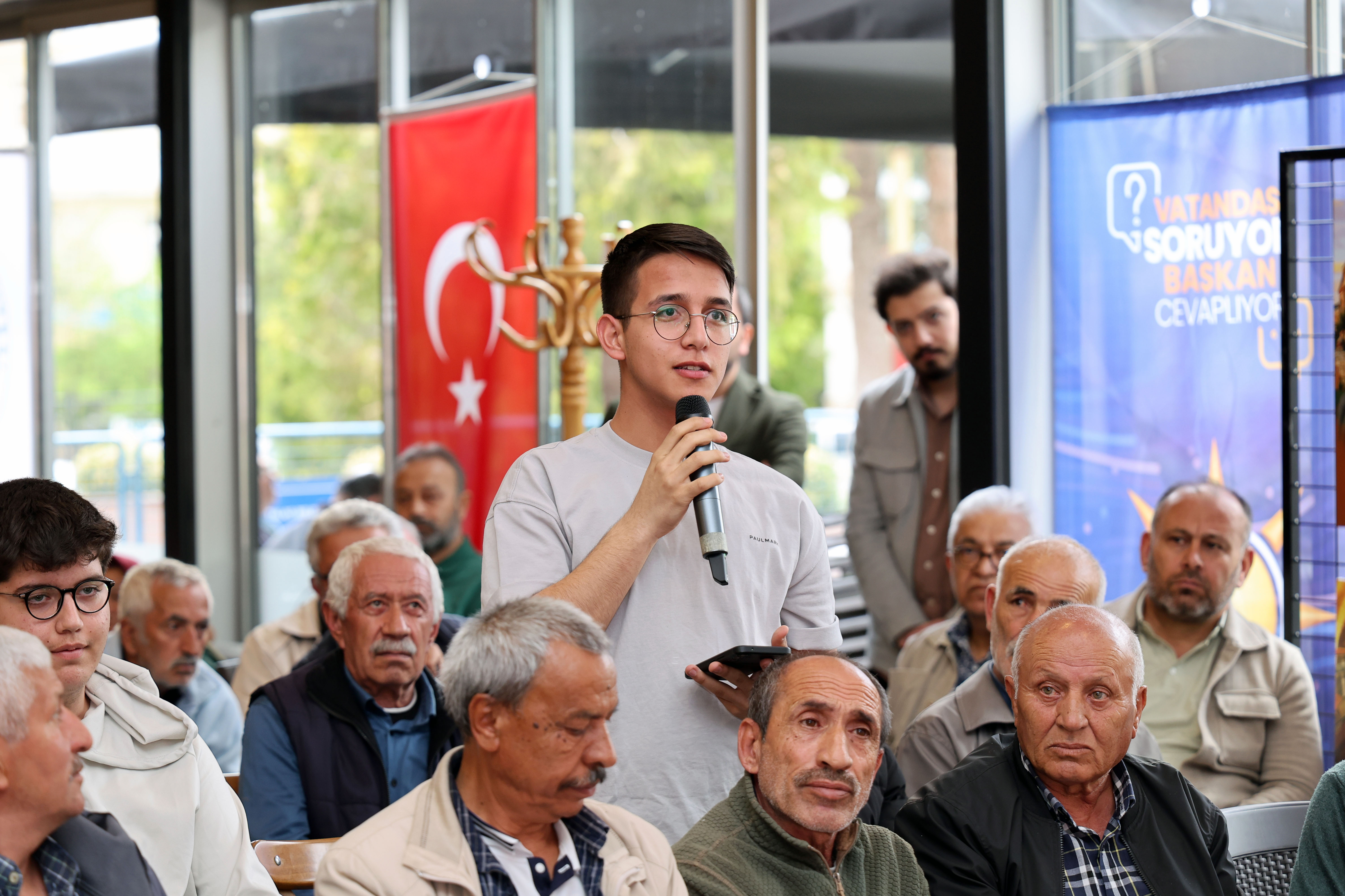 TALAS’TA VATANDAŞ SORDU, BAŞKAN YALÇIN OSMANLI EVİ’NDE CEVAPLADI
