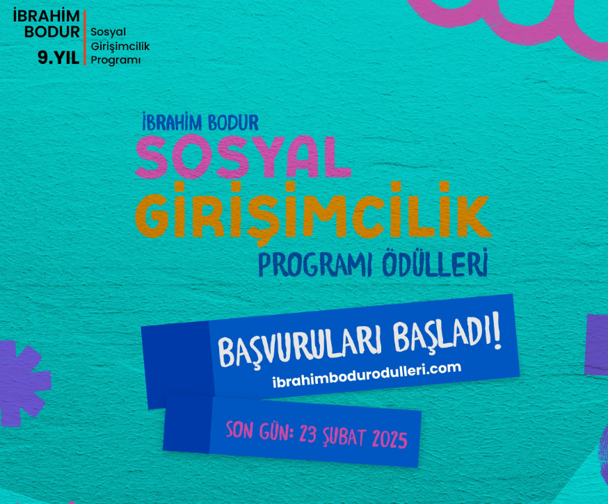 9. İbrahim Bodur Sosyal Girişimcilik Programı sosyal girişimcilerin başvurularını bekliyor