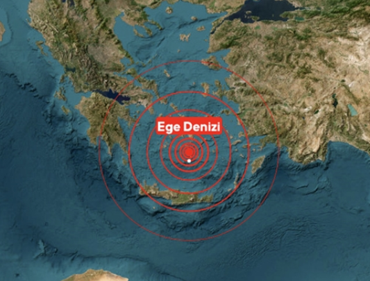 Ege Denizi’nde Ardı Ardına Depremler: 4.5 Büyüklüğünde Sarsıntı!