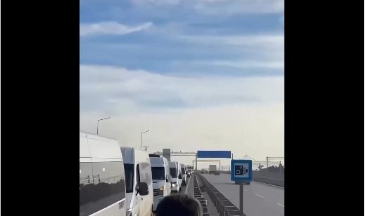 EDS Cezalarına İsyan: Sürücüler D-100 Karayolunu Trafiğe Kapattı