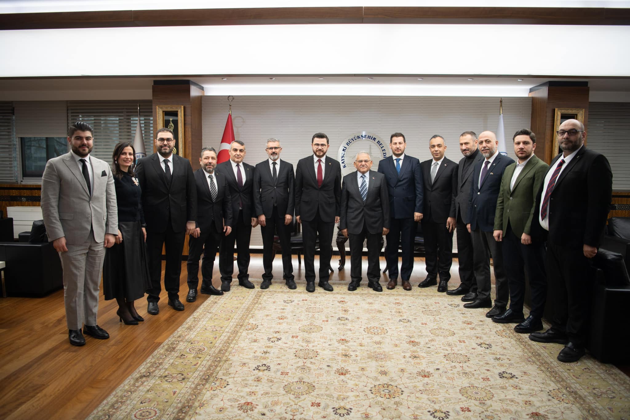 Başkan Büyükkılıç'a AK Parti İl Başkanı Okandan ve Yönetiminden Ziyaret
