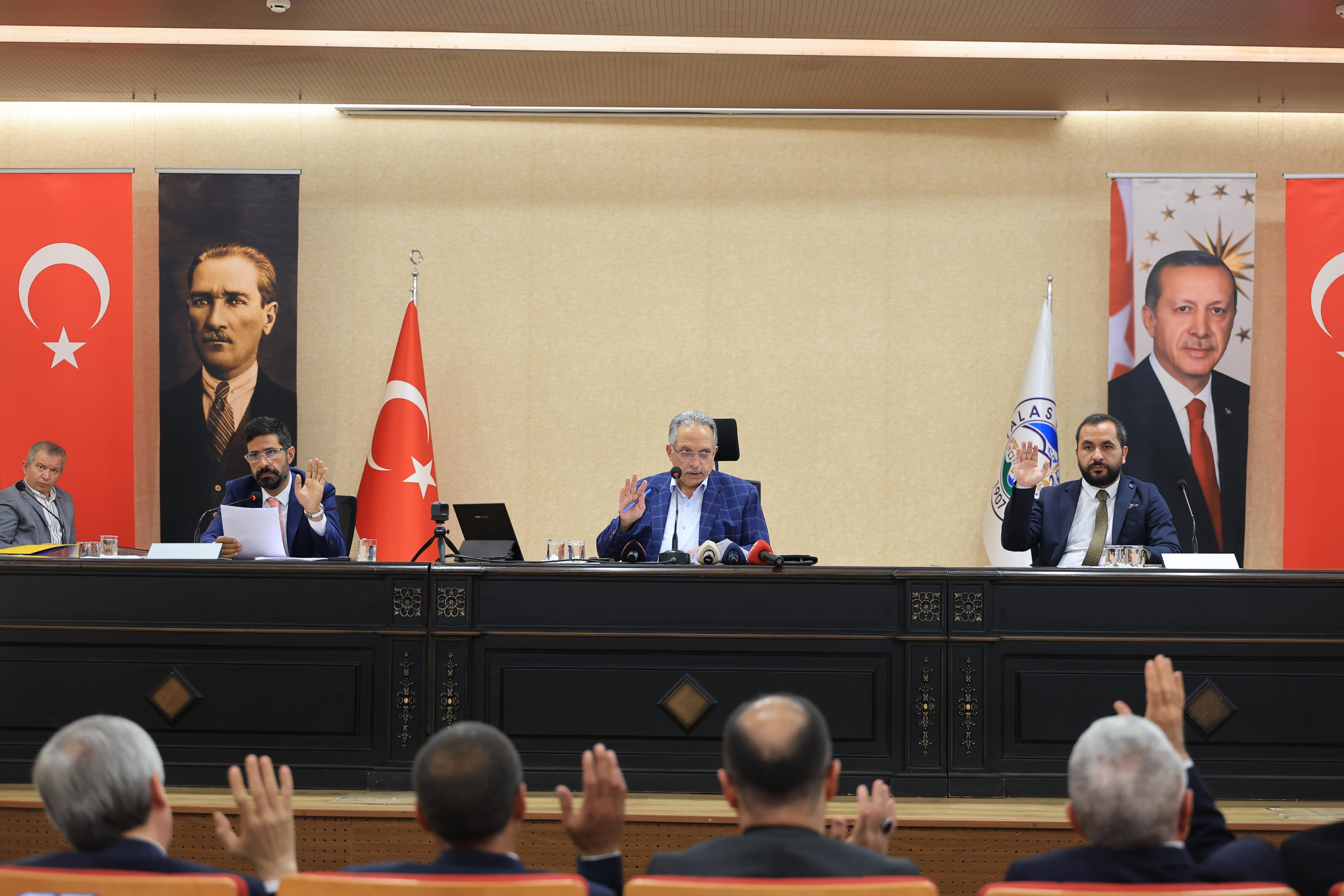 Talas Belediye Meclisi 10 Maddeyi Görüştü