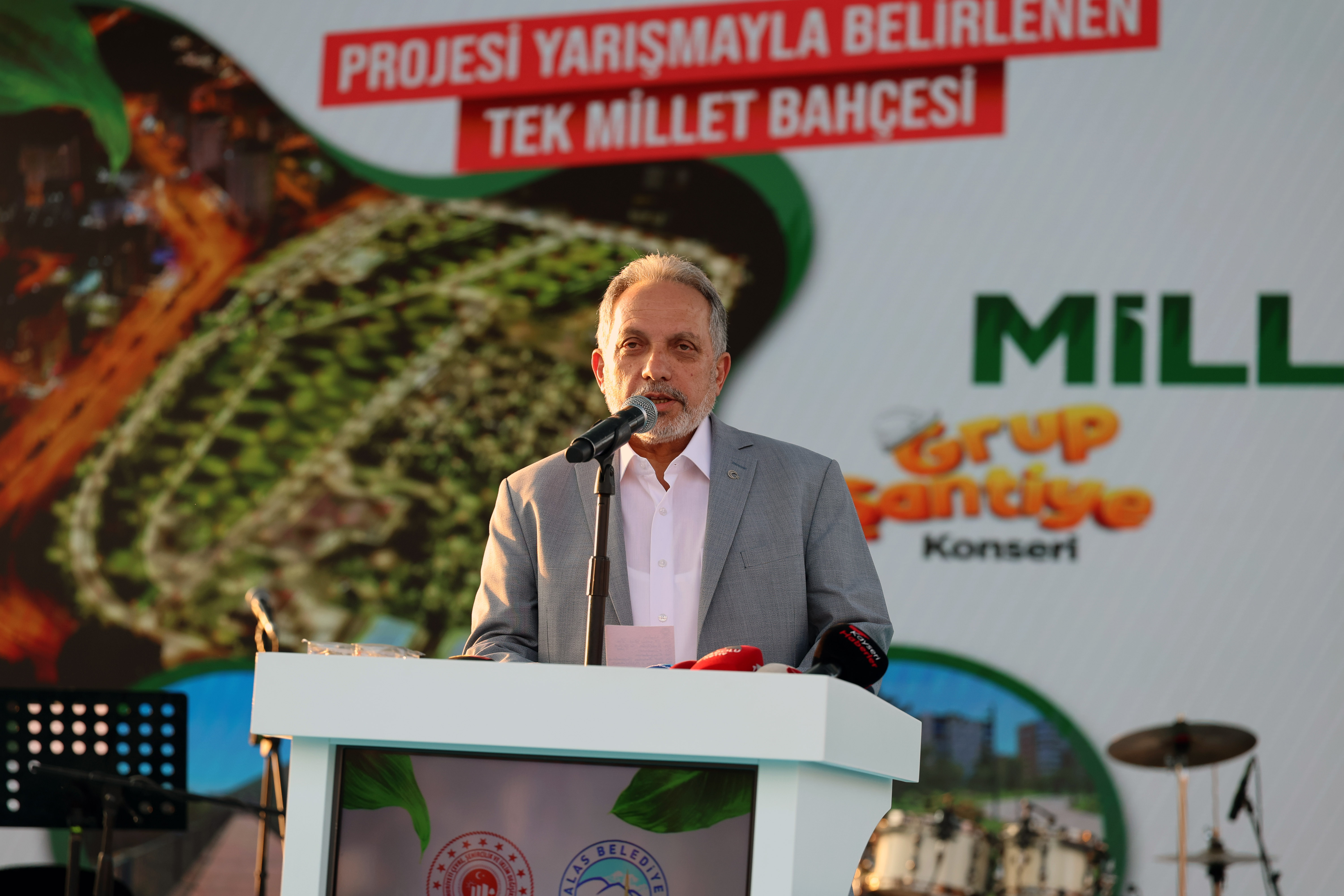 Talas'ın Millet Bahçesine İlgi Büyük