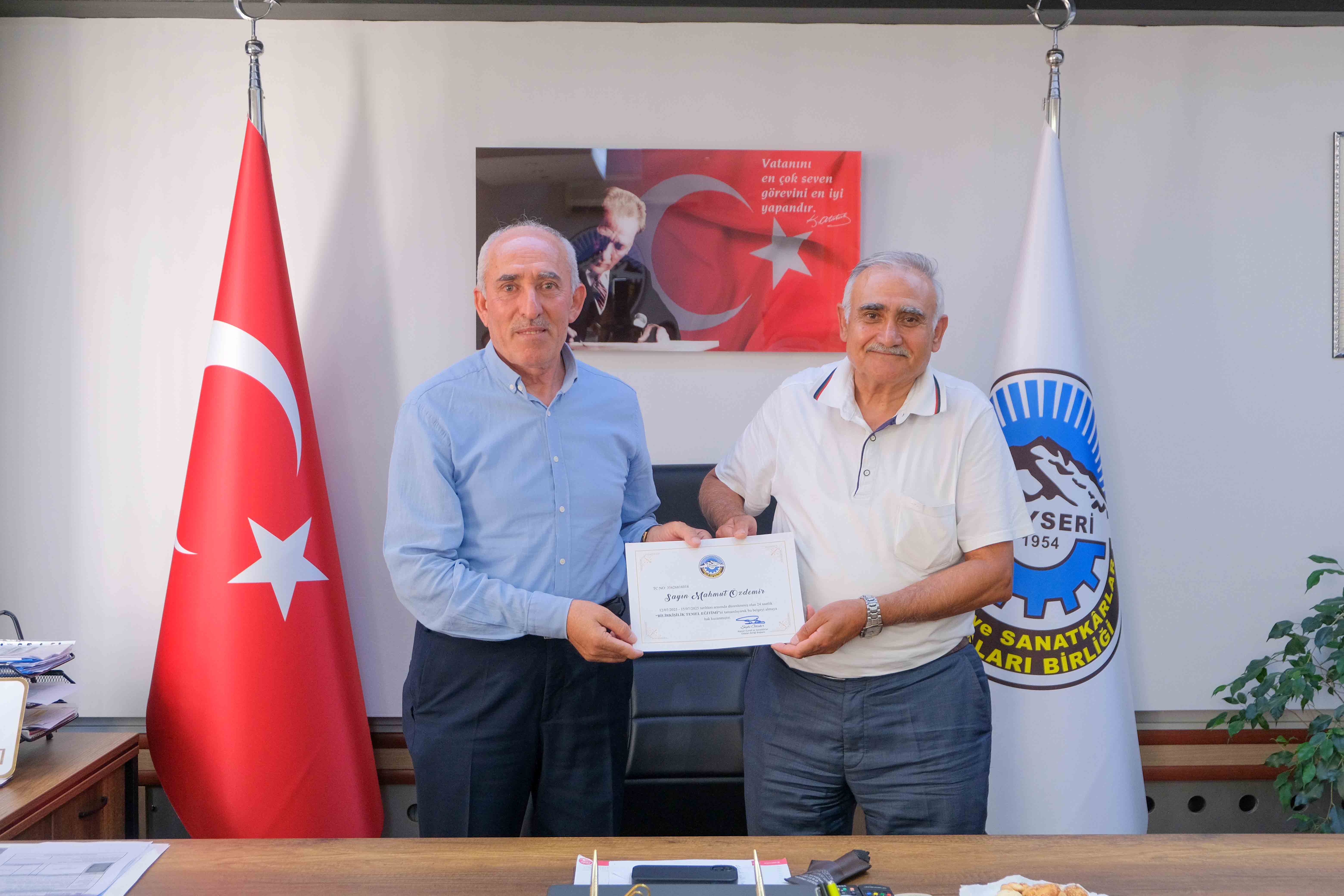 KESOB’da Bilirkişilik Temel Eğitimi Sertifika Takdim Töreni düzenlendi