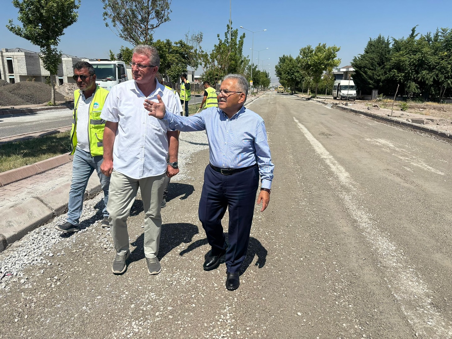 Kayseri'de 25 Milyon TL'lik Yol Yatırımı Tamamlanıyor