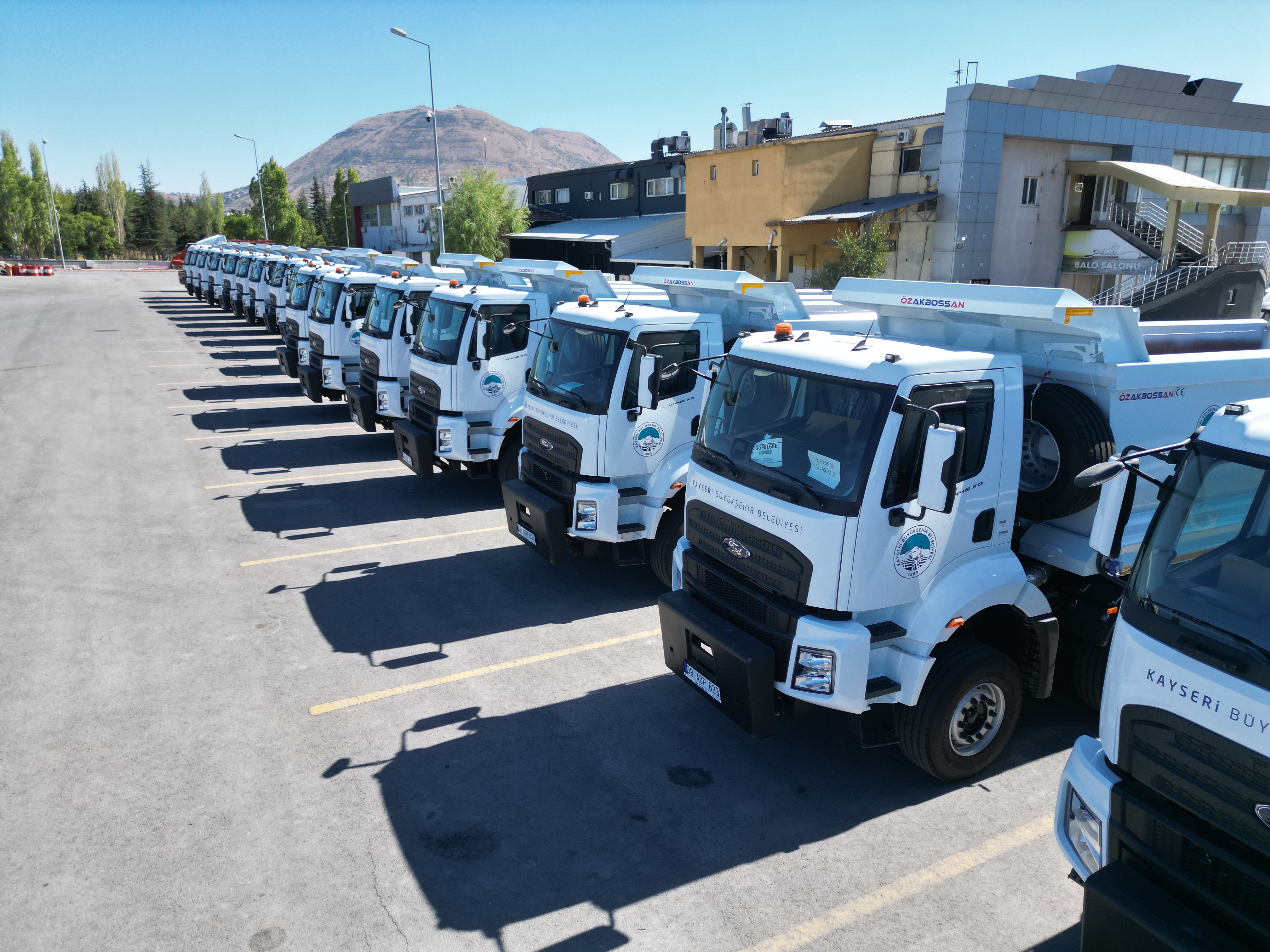 Kayseri Büyükşehir Belediyesi'nden 520 Milyon TL Değerinde Yeni Araç Yatırımı