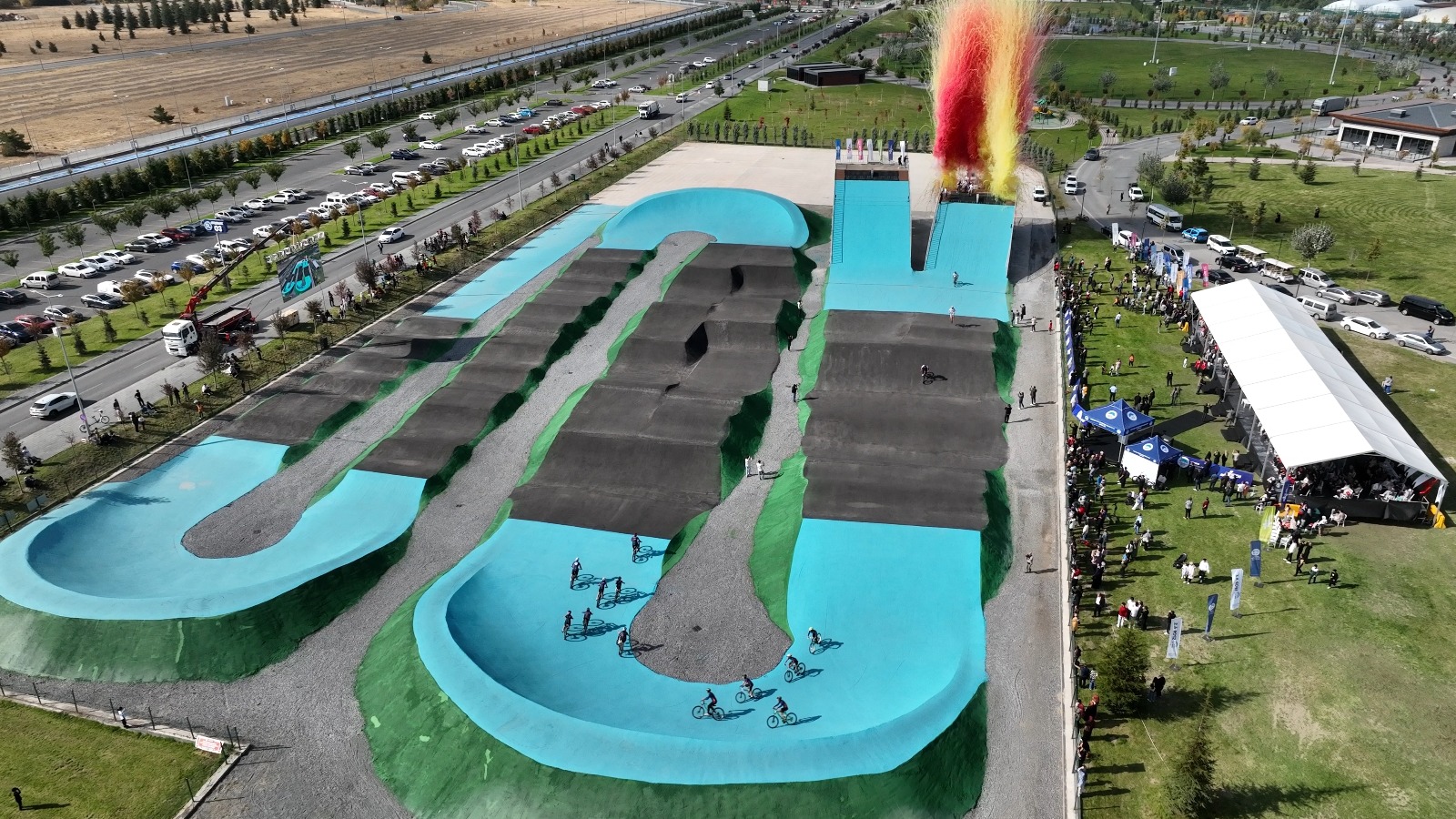 Kayseri’ye Türkiye’nin Sayılı BMX Parkurlarından Biri Kazandırıldı