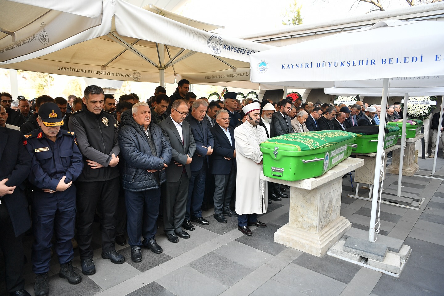 Başkan Büyükkılıç'ın Ağabeyi Ramazan Büyükkılıç' Ebediyete Uğurlandı