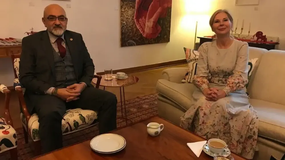 AK Partili Cıngı, İsveç Büyükelçisi ile Görüştü: "İş Birliği ve Turizmde Büyük Potansiyel Var"