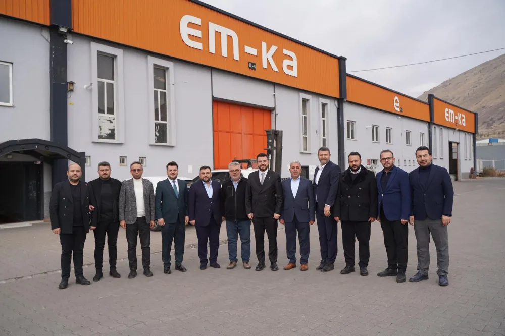 İl Başkanı Okandan OSB’de Firmaları Ziyaret Etti