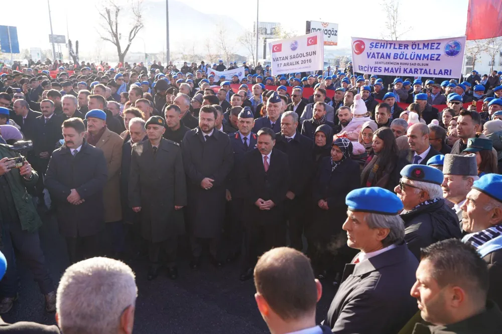 İl Başkanı Okandan 17 Aralık Şehitleri Dualarla Andı