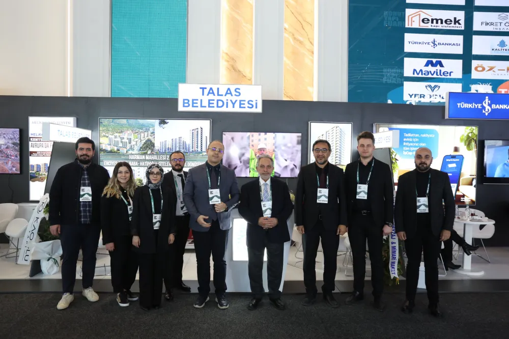 Talas'ın Vizyonu Fuarın İlgi Odağı Oldu