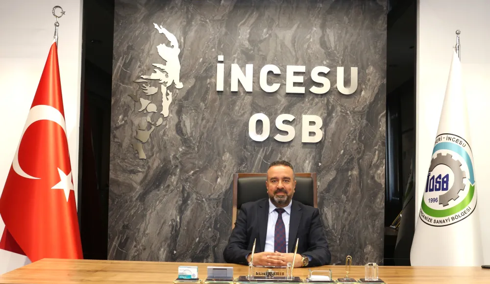 İncesu OSB Başkanı İrfan Püsküllü'den Yeni Yıl Mesajı: "Sanayicimizin Yararı Birinci Önceliğimiz"
