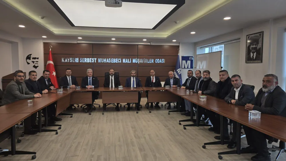 DEVA Partisi Heyeti Kayseri'de Kurum Ziyaretleri Gerçekleştirdi