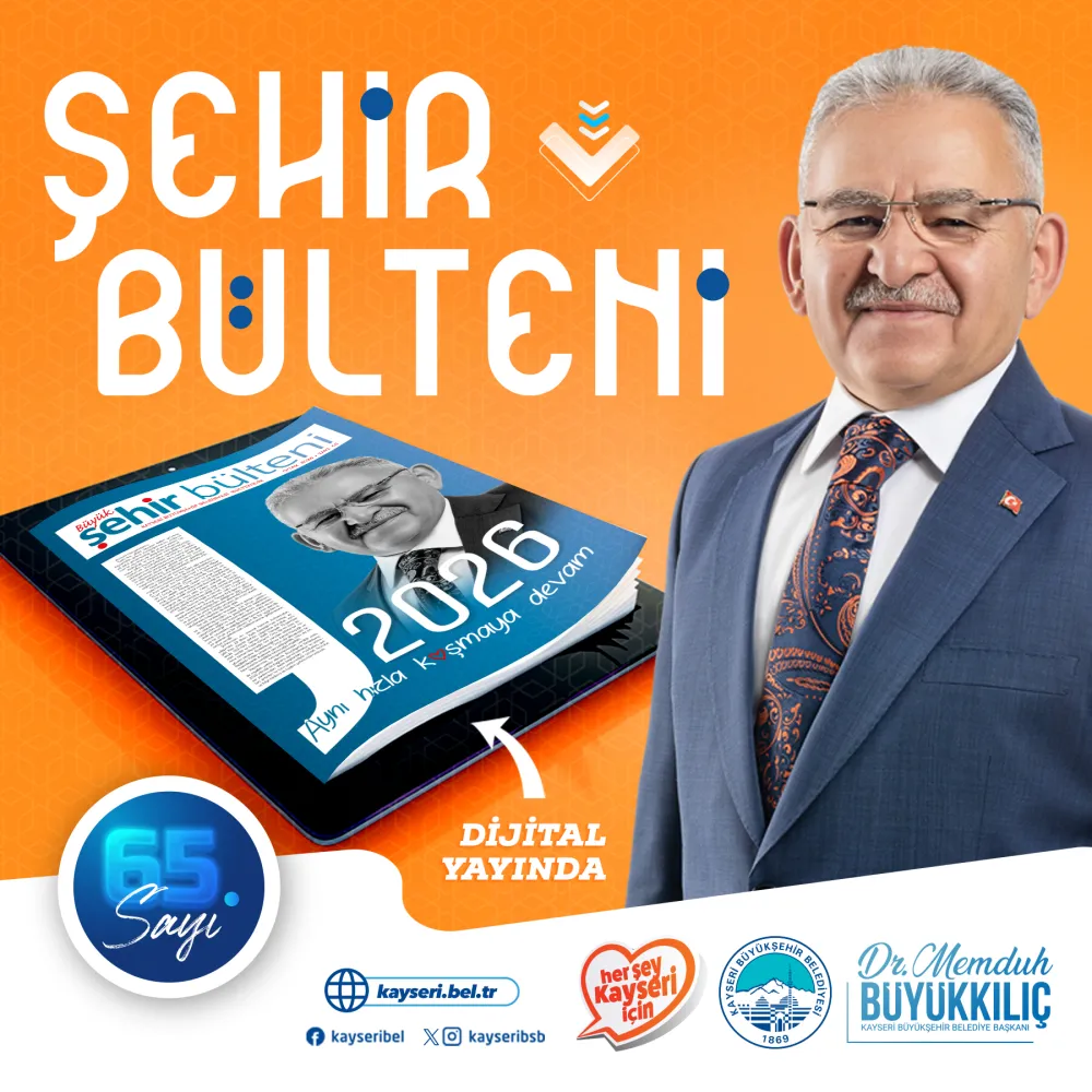 Şehir Bülteni'nin 65. Sayısı Yayında: Hizmette Bir Yılın Özeti