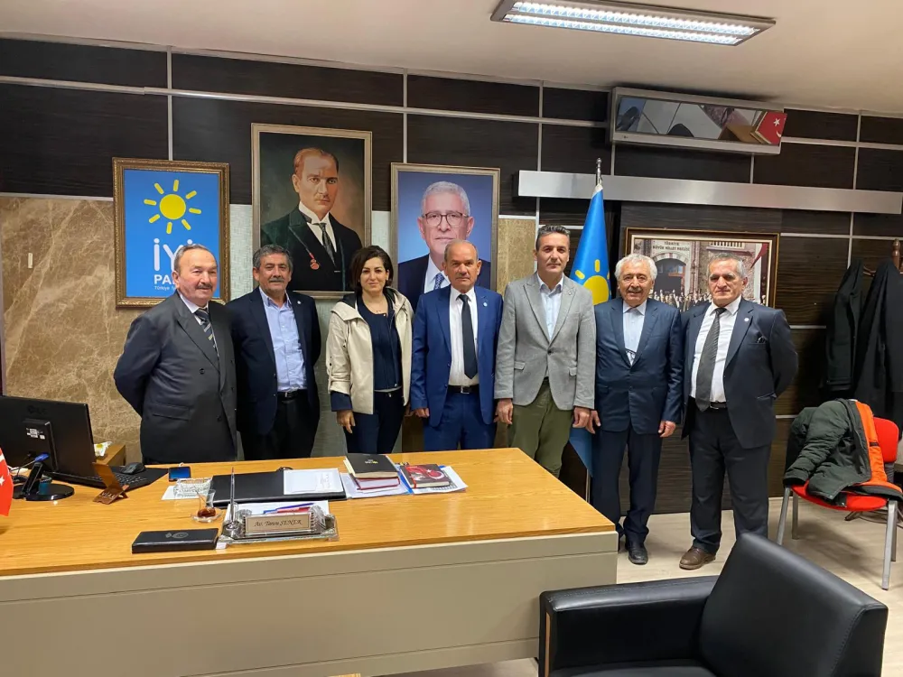İYİ Parti Kayseri İl Teşkilatı'nda İstişare ve Koordinasyon Toplantısı