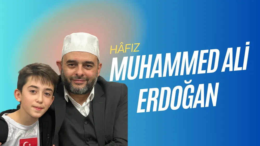 Genç Hafız Muhammed Ali Erdoğan'a Sürpriz Törenle Plaketi Verildi