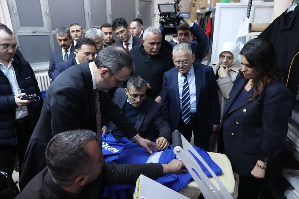 TBMM Komisyonu, Kayseri'de Engelliler İçin Örnek Projeleri İnceledi