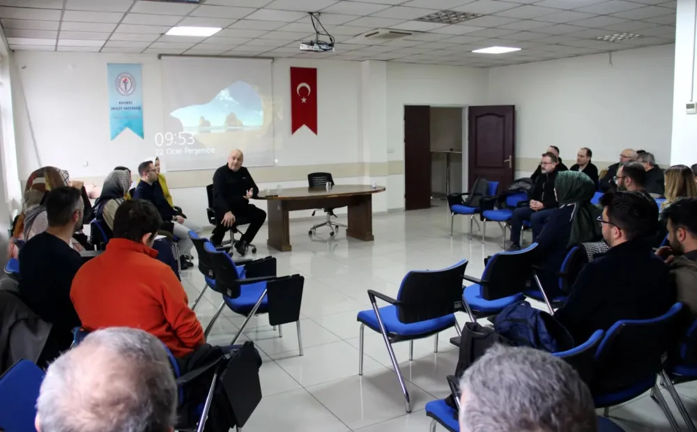 Kayseri Devlet Hastanesi acil servis personeline oryantasyon eğitimi